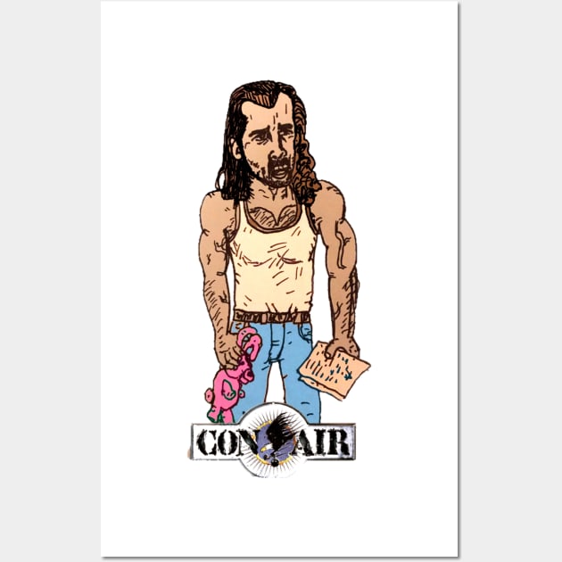 CON AIR Wall Art by MattisMatt83